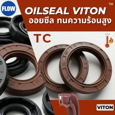flow oil seal viton