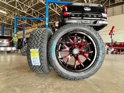 ล้อแม็กซ์ MOHAWK 20x9 Offset 0 ยางไทย TTB Tires 275/55/20