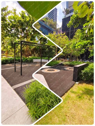 EPDM พื้นยาง สนามกีฬา สนามเด็กเล่น สวนสาธารณะ ลู่วิ่ง ทางเดิน