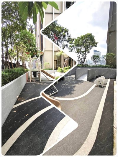 EPDM พื้นยาง สนามกีฬา สนามเด็กเล่น สวนสาธารณะ ลู่วิ่ง ทางเดิน