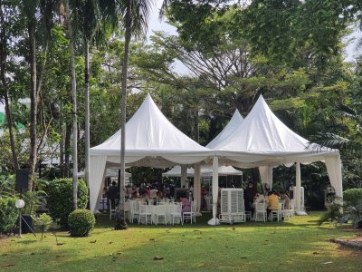 สำรองไฟงานแต่งนอกสถานที่ หมู่บ้านนิชดาธานี