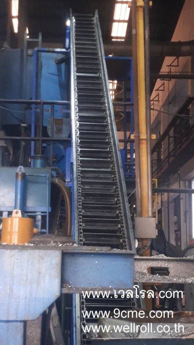 โซ่กวาด(Flight conveyor, chip conveyor)