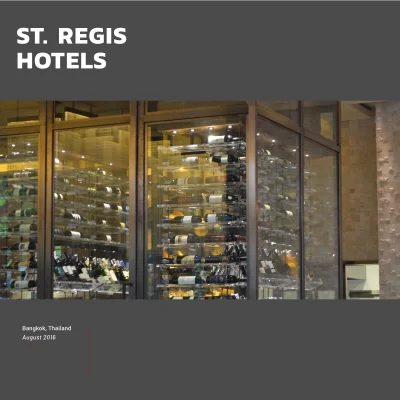 The St. Regis Hotel | August 2016
