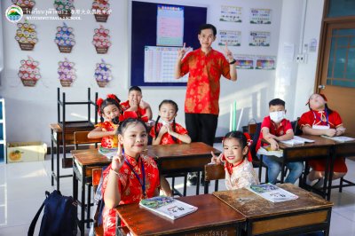 บรรยากาศเทศกาลวันตรุษจีนของโรงเรียนวุฒิวิทยา 2