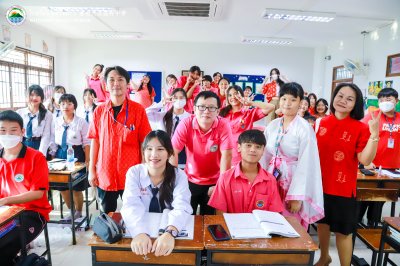 บรรยากาศเทศกาลวันตรุษจีนของโรงเรียนวุฒิวิทยา 2