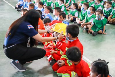 โครงการส่งเสริมความปลอดภัย (อัคคีภัย) โดยองค์การบริหารส่วนตำบลหนองรี