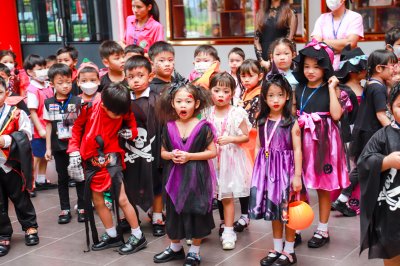 บรรยากาศวัน Halloween ปีการศึกษา 2566 ระดับปฐมวัย