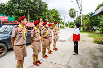 กิจกรรมเข้าค่ายลูกเสือสามัญรุ่นใหญ่ ระดับมัธยมศึกษาปีที่ 1-3 ปีการศึกษา 2566