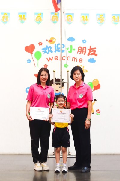 ขอแสดงความยินดีกับนักเรียนระดับปฐมวัยที่ได้รับรางวัลจากการแข่งขันทักษะทางวิชาการ