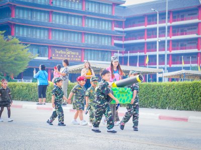กิจกรรมกีฬาสี ระดับปฐมวัย ประจำปีการศึกษา 2567