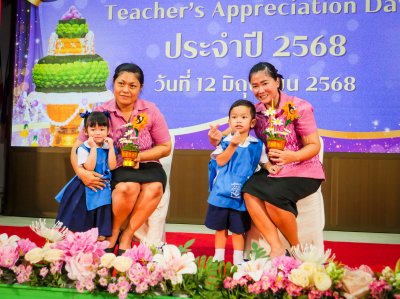 พิธีไหว้ครู (敬师仪式) ประจำปีการศึกษา 2568 ระดับปฐมวัย