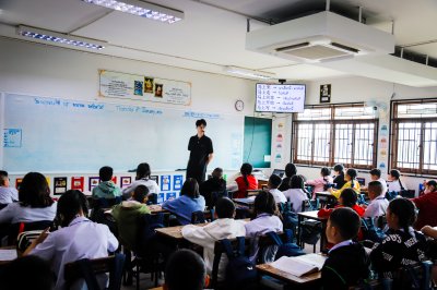 สำนักงานคณะกรรมการส่งเสริมการศึกษาเอกชนเยี่ยมคณะครูอาสาสมัครจีน