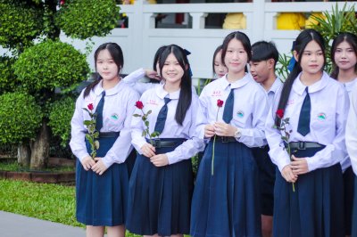 การมอบตำแหน่งสภานักเรียนและคณะสภานักเรียน ประจำปีการศึกษา 2568