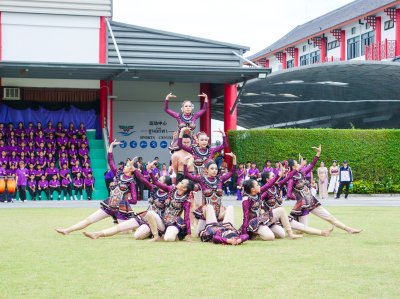 ภาพบรรยากาศกีฬาสีระดับประถมศึกษาและมัธยมศึกษา ประจำปีการศึกษา 2568