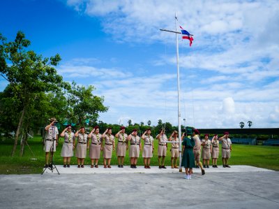 การเข้าค่ายลูกเสือสามัญรุ่นใหญ่ ระดับมัธยมศึกษาปีที่ 1-3