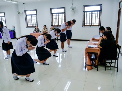 การประกวดมารยาทไทย ประจำปีการศึกษา 2568