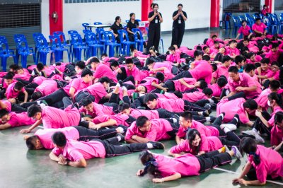 การฝึกซ้อมแผนเผชิญเหตุ (Active Shooter)