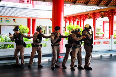 การฝึกซ้อมแผนเผชิญเหตุ (Active Shooter)