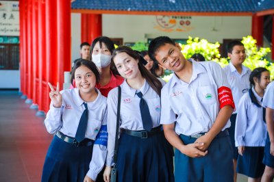  บรรยากาศกิจกรรมการเลือกตั้งสภานักเรียน ปีการศึกษา 2569