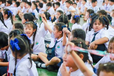  บรรยากาศกิจกรรมการเลือกตั้งสภานักเรียน ปีการศึกษา 2569