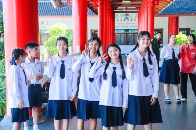  บรรยากาศกิจกรรมการเลือกตั้งสภานักเรียน ปีการศึกษา 2569