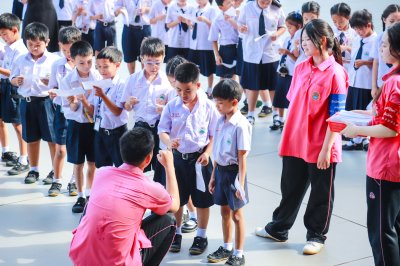 การฉีดวัคซีนไข้หวัดใหญ่ 4 สายพันธุ์ ประจำปีการศึกษา 2569