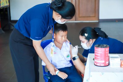 การฉีดวัคซีนไข้หวัดใหญ่ 4 สายพันธุ์ ประจำปีการศึกษา 2569