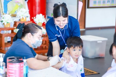 การฉีดวัคซีนไข้หวัดใหญ่ 4 สายพันธุ์ ประจำปีการศึกษา 2569
