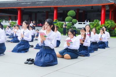 กิจกรรมสวดมนต์ประจำเดือนสิงหาคม 
