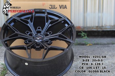 V-RACING VZ01 Gloss Black