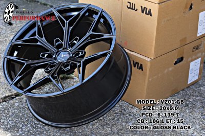 V-RACING VZ01 Gloss Black