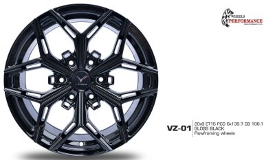 V-RACING VZ01 Gloss Black