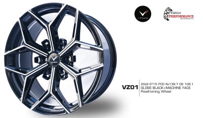 V-RACING VZ01 Gloss Black