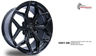 V-RACING VZ01 Gloss Black