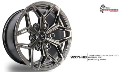 V-RACING VZ01 Gloss Black
