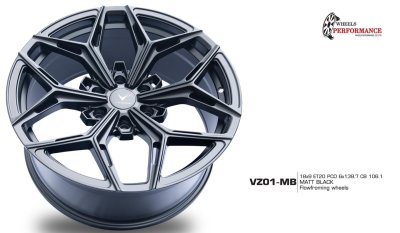 V-RACING VZ01 Matt Black