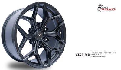 V-RACING VZ01 Matt Black