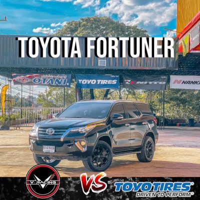 Toyota Fortuner V-RACING VZ01 Gloss Black & Matt Black