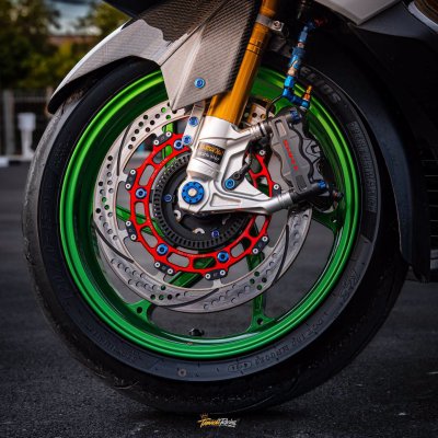 FORZA 350 GREY GREEN EDITION | จัดเต็มกับระบบเบรก SMRT 