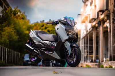 XMAX 300 WHITE PURPLE EDITION | งบ 75,XXX 
