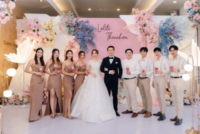 งานมงคลสมรส คุณลลิตา & คุณธนกร 