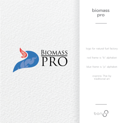 โลโก้ Biomass pro by bon8