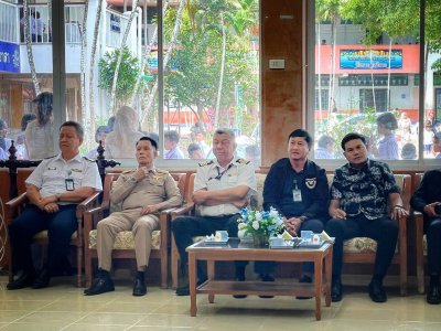 มอบเงินสนับสนุนสถานศึกษาให้กับโรงเรียนหน้าบ้านหน้าควนลัง อำเภอหาดใหญ่ จังหวัดสงขลา