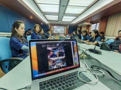 อบรมหลักสูตรแรงงานสัมพันธ์ ในเรื่องการมีส่วนร่วมของสมาชิกสหภาพแรงงานรัฐวิสาหกิจ ศูนย์ควบคุมการบินสุราษฎร์ธานี