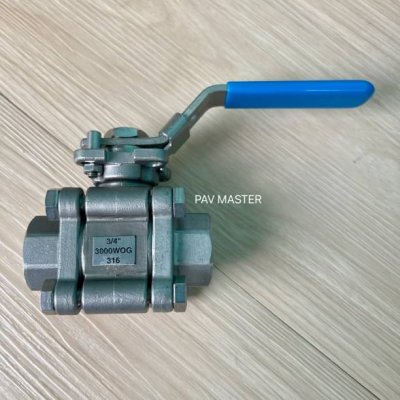 Ball Valve 3PC 3000WOG SUS316