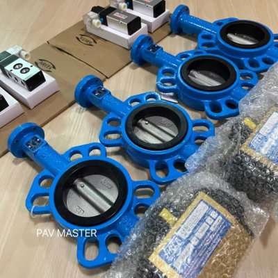 SIRCA AP02DA + BUTTERFLY VALVE CAST ILON SIZE 3" + SOLENIOD VALVE NAMUR 5/2 4M310-08