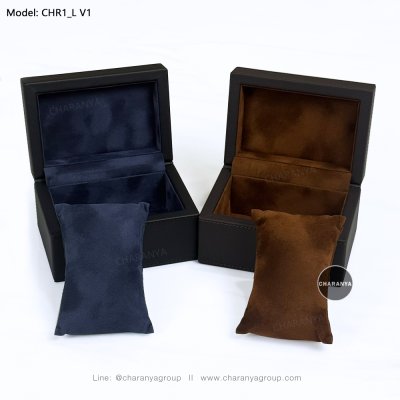 กล่องนาฬิกา กล่องใส่นาฬิกา 1 เรือน กล่องนาฬิกาหรู  วัสดุดี เกรดพรีเมี่ยม อย่างดี กล่องนาฬิกาแบรนด์ สั่งทำกล่องนาฬิกา ทำโลโก้กล่องนาฬิกา ของแจกลูกค้ารายใหญ่ VIP