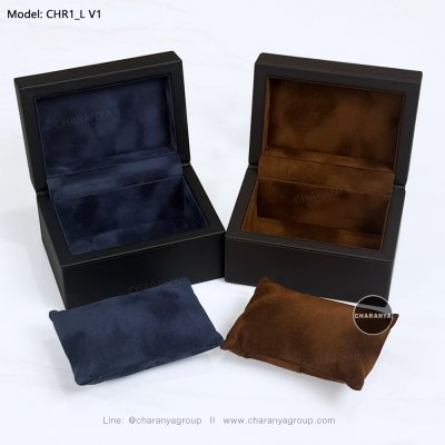 กล่องนาฬิกา กล่องใส่นาฬิกา 1 เรือน กล่องนาฬิกาหรู  วัสดุดี เกรดพรีเมี่ยม อย่างดี กล่องนาฬิกาแบรนด์ สั่งทำกล่องนาฬิกา ทำโลโก้กล่องนาฬิกา ของแจกลูกค้ารายใหญ่ VIP
