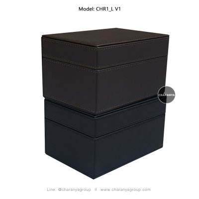 กล่องนาฬิกา กล่องใส่นาฬิกา 1 เรือน วัสดุดี เกรดพรีเมี่ยม อย่างดี กล่องนาฬิกาแบรนด์ สั่งทำกล่องนาฬิกา ทำโลโก้กล่องนาฬิกา ของแจกลูกค้ารายใหญ่ VIP