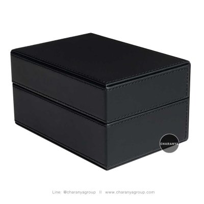 Premium Watch box Storage Organizer กล่องใส่นาฬิกา 1 เรือน วัสดุดีเกรดพรีเมี่ยม หุ้มหนัง บุกำมะหยี่ อย่างดี กล่องนาฬิกาแบรนด์ สั่งทำกล่องนาฬิกา ทำโลโก้กล่องนาฬิกา